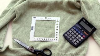 Maschenprobe mit Zählrahmen messen maschenprobe richtig messen Mit einem Zählrahmen kannst du die Maschenprobe nicht genau genug messen maschenprobe richtig messen