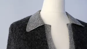 Für einen Polokragen sollte der Ausschnitt nicht zu weit und zu tief sein ausschnitt stricken