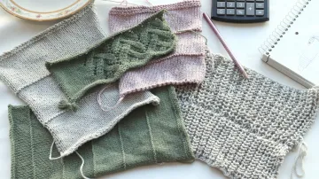 Die Maschenprobe richtig auszumessen gibt dir die Garantie für einen perfekt sitzenden Pulli