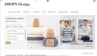 Hier kannst du nach Garnstärke, Kategorien und Schlagwörtern filtern. Ob Merino, Alpaca oder Baumwolle kannst du nur über den Artikel von Drops eingrenzen. Wähle ob Stricken oder Häkeln pullover stricken