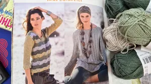 In alten Zeitschriften gibt es Modelle und Anleitungen, die immer noch zeitlos sind pullover stricken