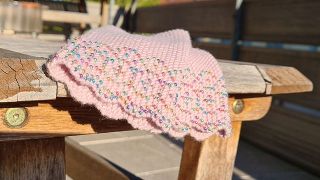 Armstulpen mit eingestrickten Perlen betonte abnahme